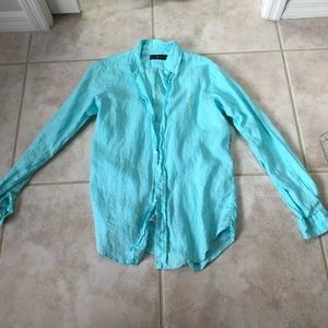 Ralph Lauren light blue long sleeve